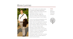 Desktop Screenshot of denislapitski.com