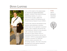 Tablet Screenshot of denislapitski.com